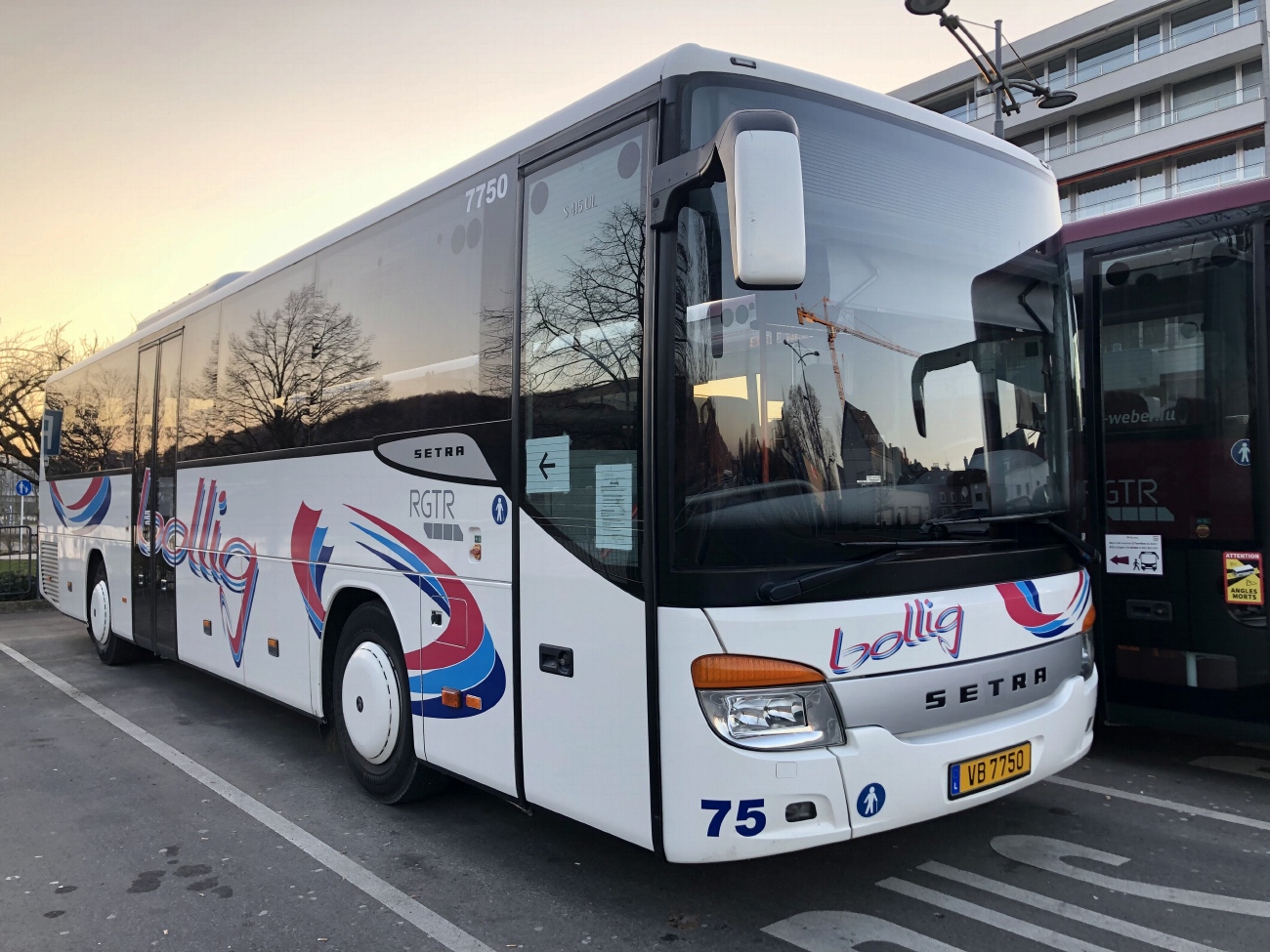 Люксембург, Setra S415UL № 75 Люксембург, Setra S415UL № 75