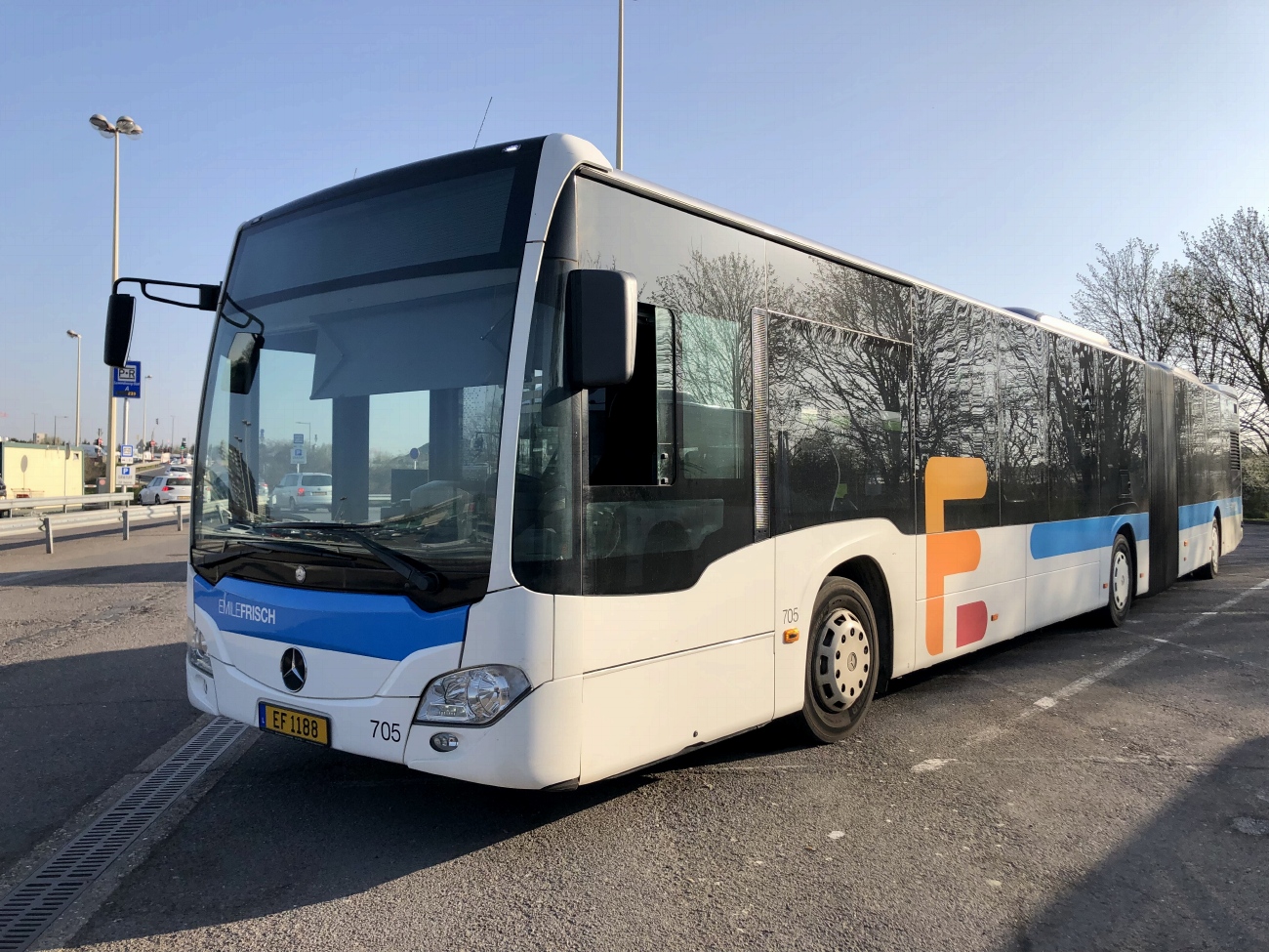 Люксембург, Mercedes-Benz Citaro C2 G № 705