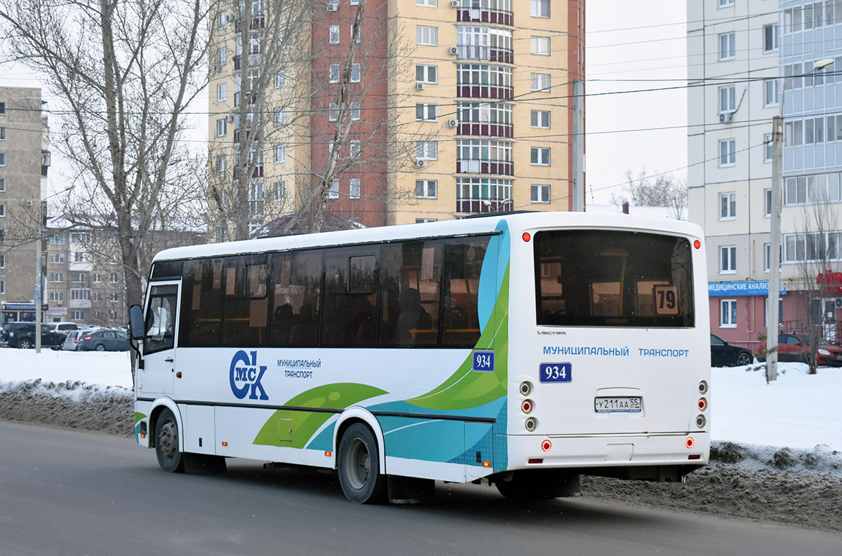 Омская область, ПАЗ-320414-04 "Вектор" (1-2) № 934