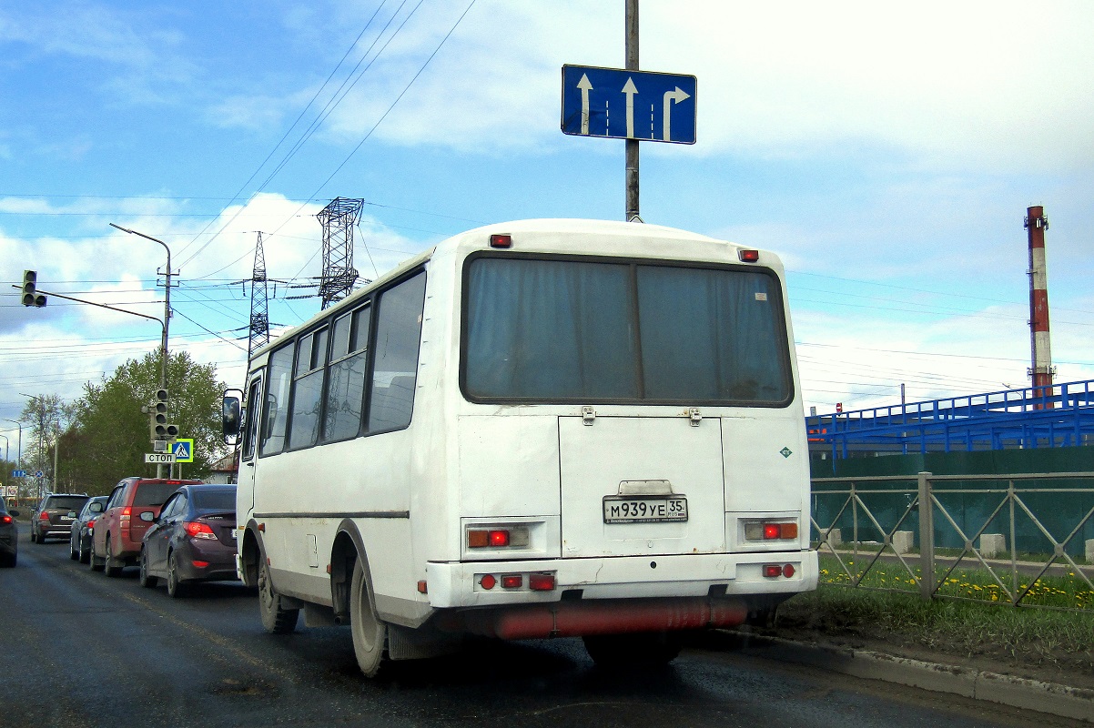 Вологодская область, ПАЗ-32053 № М 939 УЕ 35