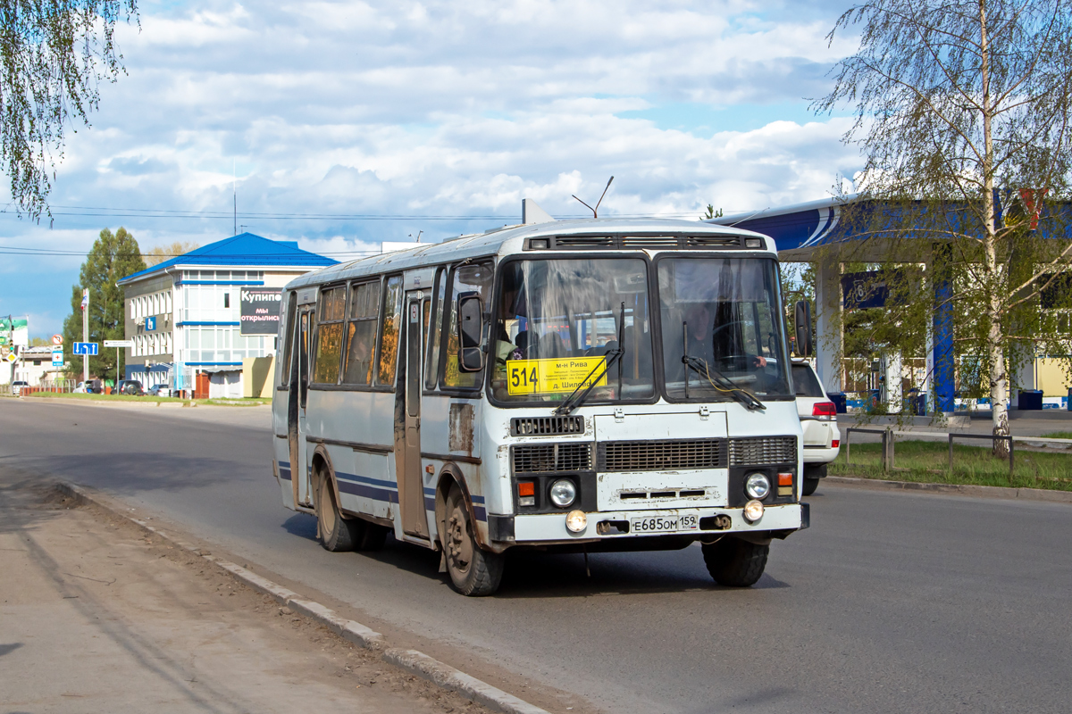 Пермский край, ПАЗ-4234 № Е 685 ОМ 159