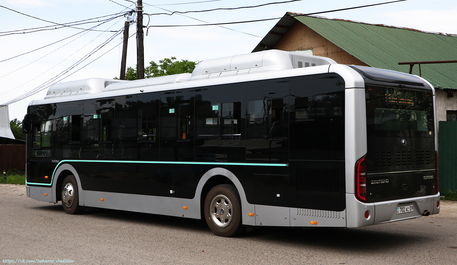 Алматы, Yutong ZK6116HG (QazTehna) № 702 AC 09 Алматы, Yutong ZK6116HG (QazTehna) № 702 AC 09