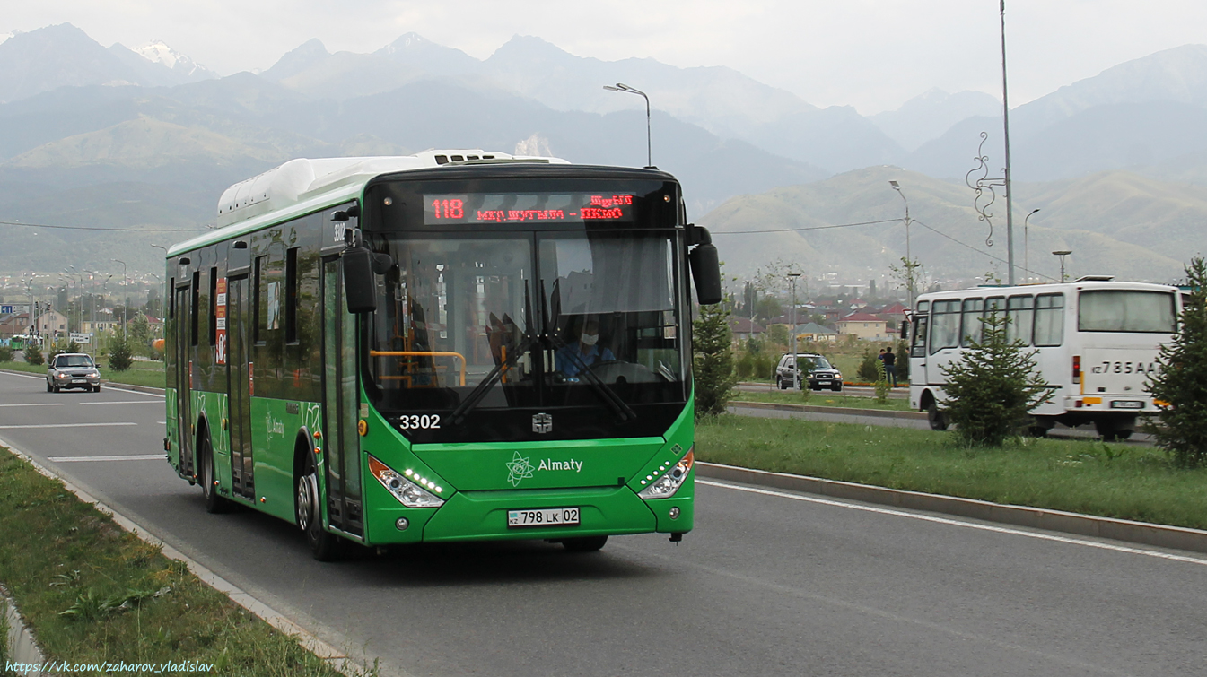 Алматы, Zhong Tong LCK6125HGAN № 3302