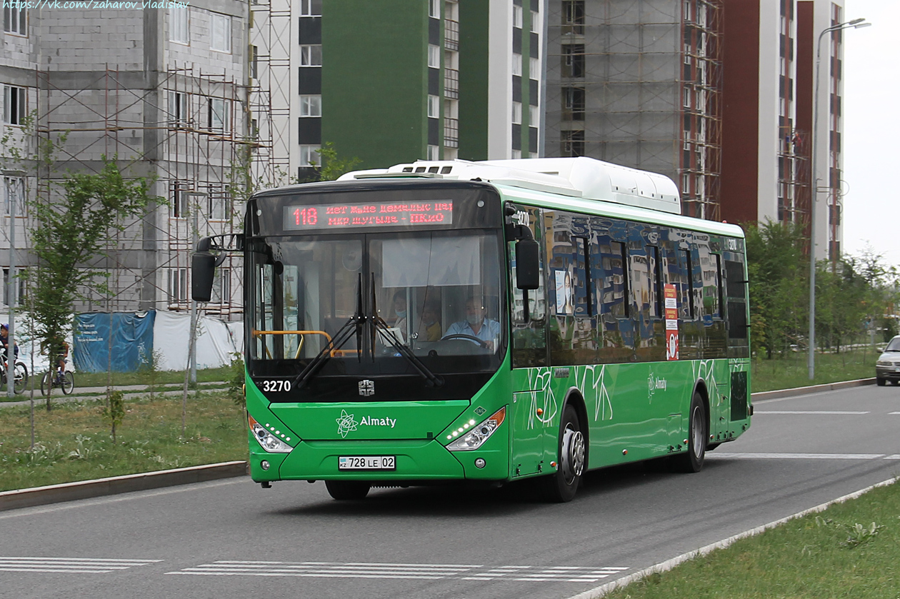 Алматы, Zhong Tong LCK6125HGAN № 3270