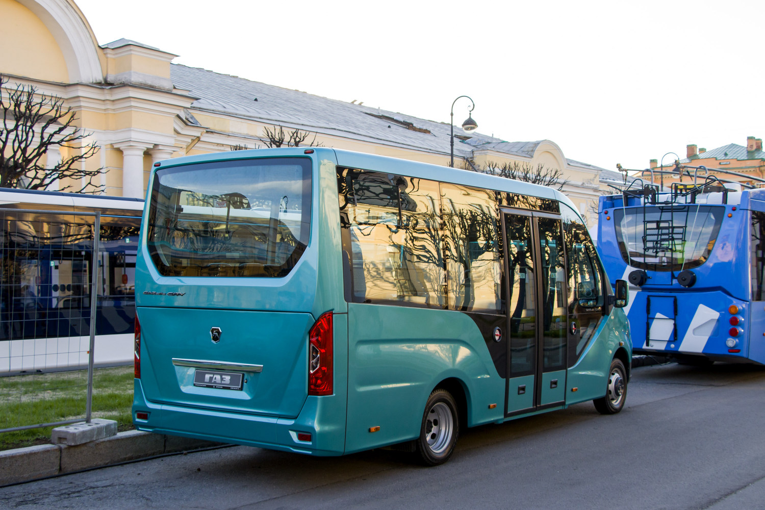 Szentpétervár, GAZ-A68R52 City sz.: Б/н; Szentpétervár — III International Transport Festival "SPbTransportFest-2022"; Szentpétervár — New buses