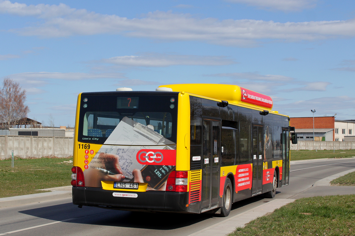 Литва, MAN A21 Lion's City NL243 CNG № 1169