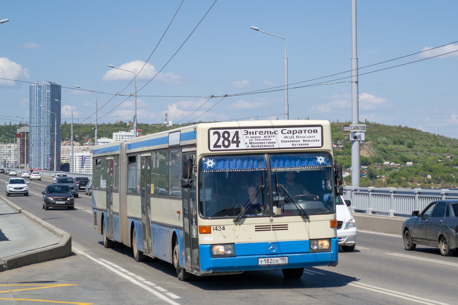 Саратовская область, Mercedes-Benz O405G № У 182 ОХ 190