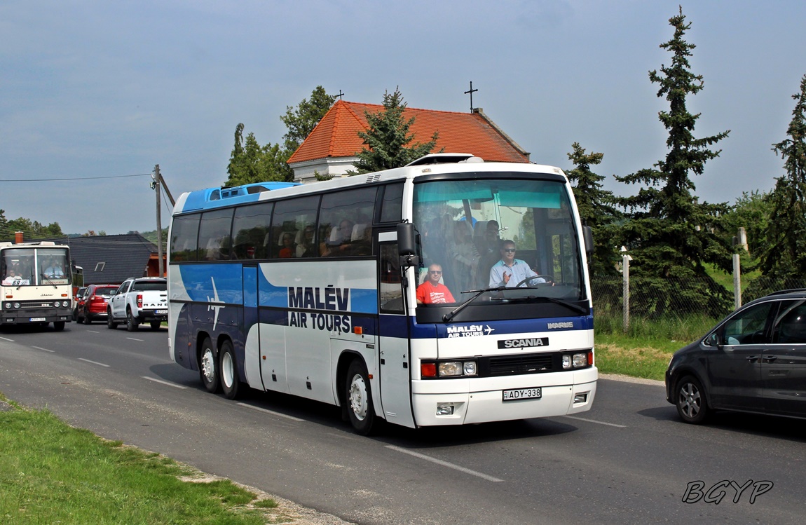 Венгрия, Ikarus 396.68 № ADY-338; Венгрия — III. Nemzetközi Ikarus Találkozó, Tapolca (2022)