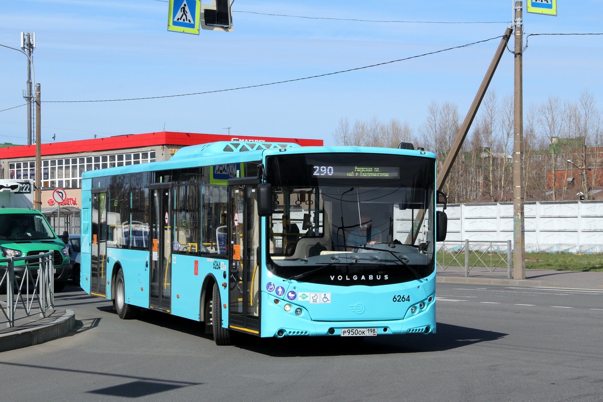 Sankt Peterburgas, Volgabus-5270.G2 (LNG) Nr. 6264