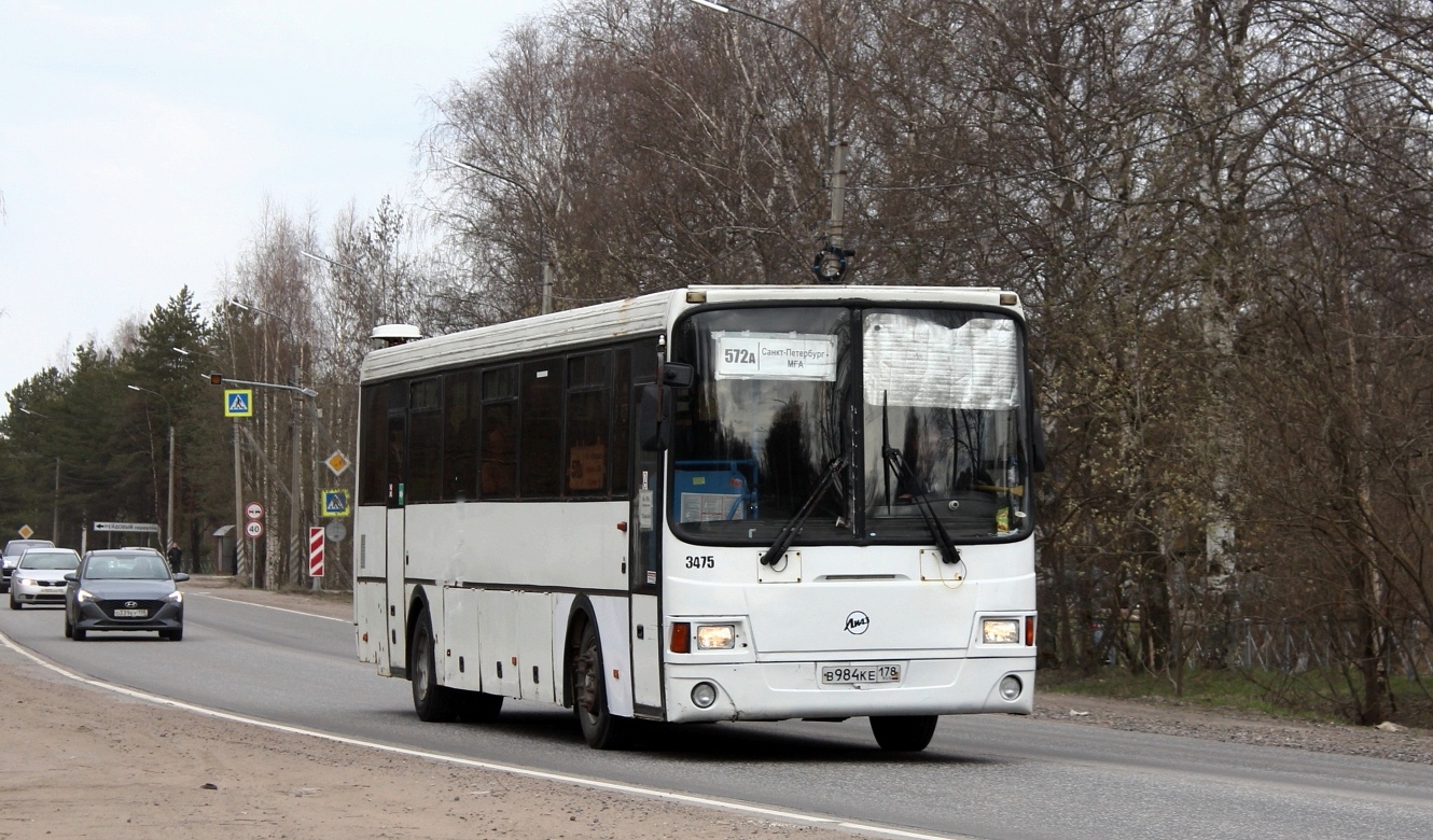 Санкт-Петербург, ЛиАЗ-5256.58 № 3475