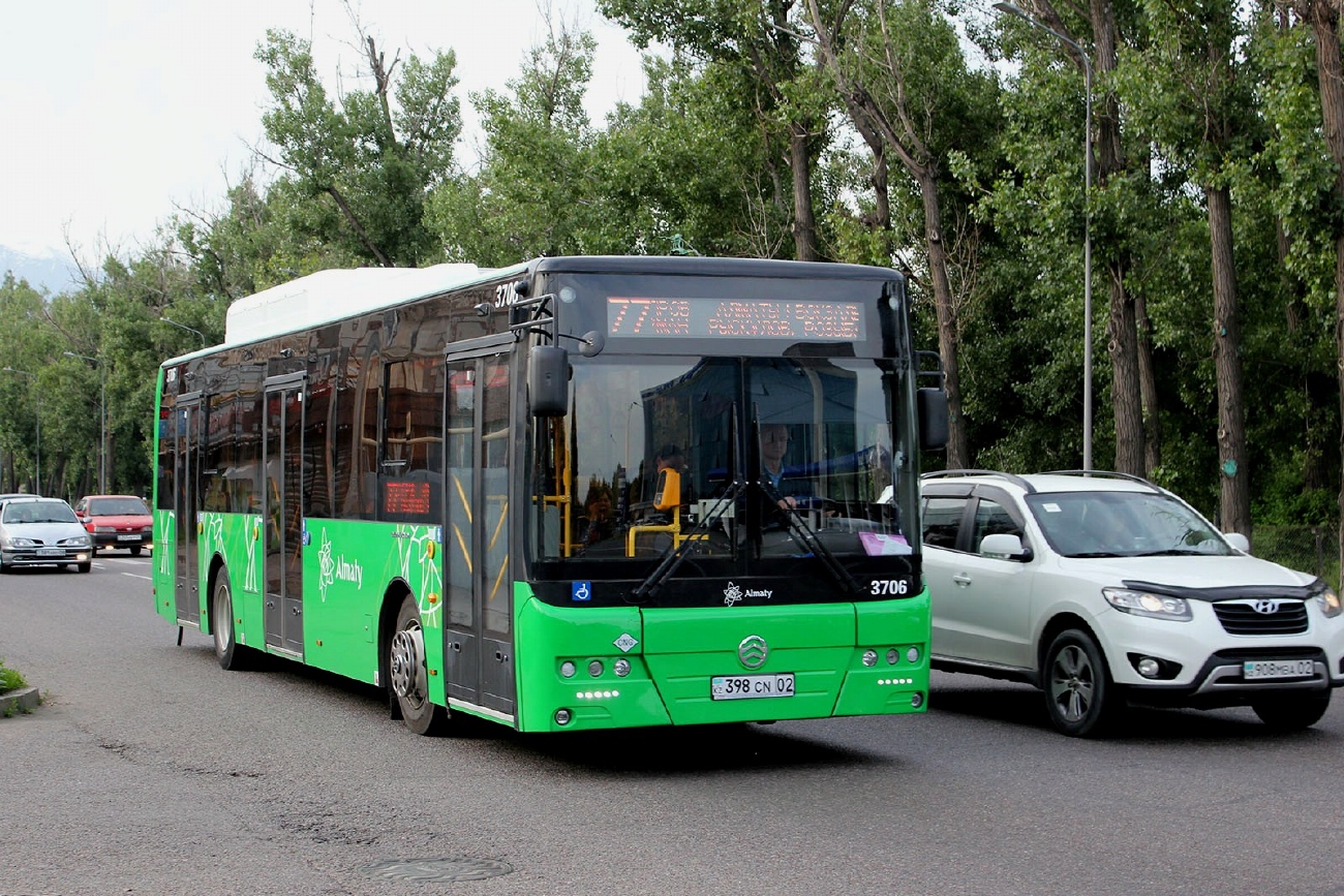 Алматы, Golden Dragon XML6125CN (Hyundai Trans Auto) № 3706