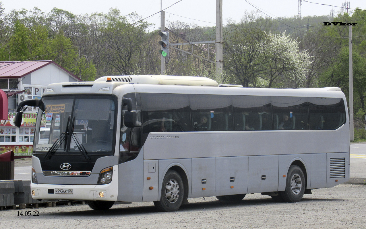 Приморский край, Hyundai Universe Space Luxury № 5510 Приморский край, Hyundai Universe Space Luxury № 5510