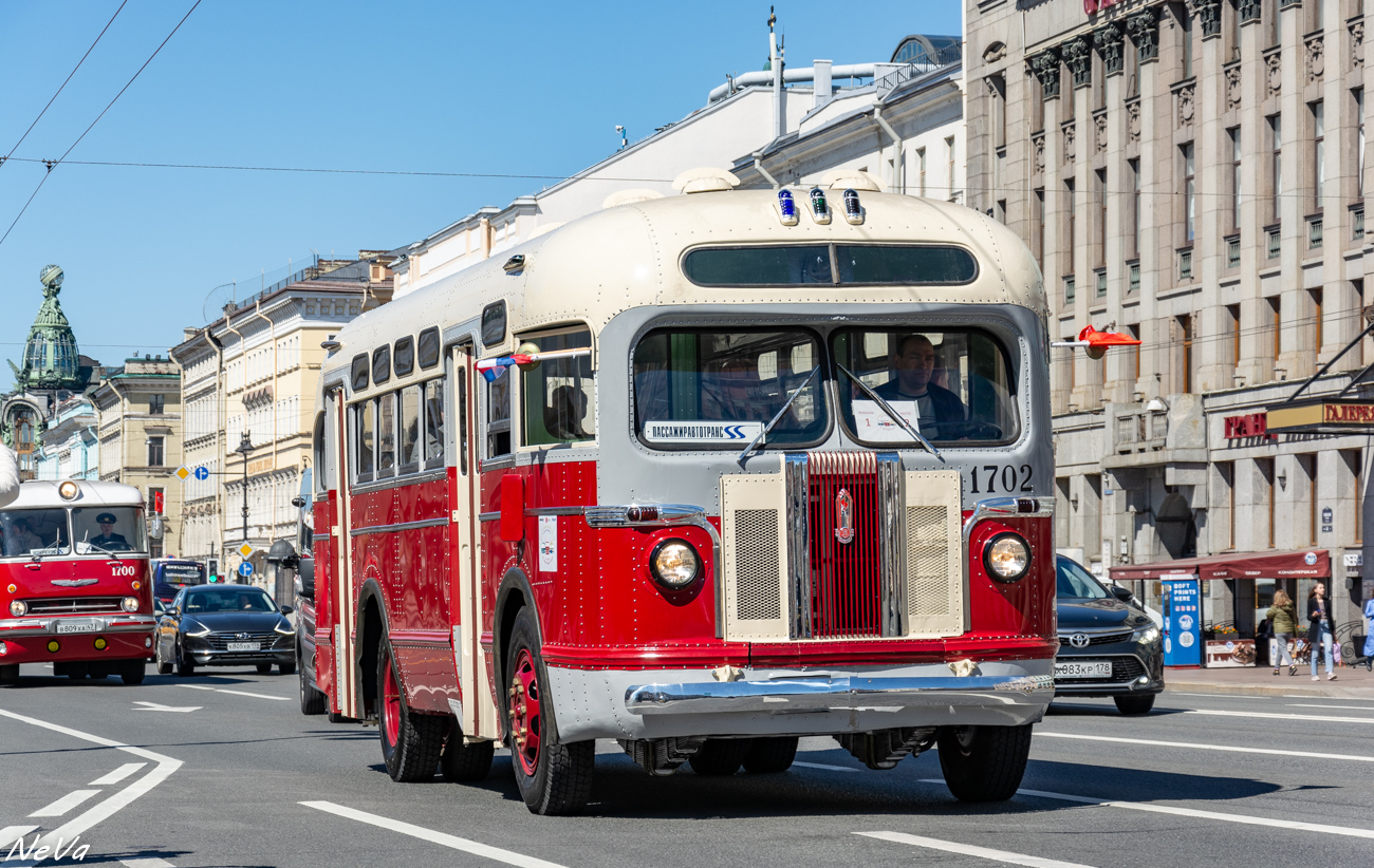 Санкт-Петербург, ЗиС-155 № 1702; Санкт-Петербург — III Международный транспортный фестиваль "SPbTransportFest-2022"