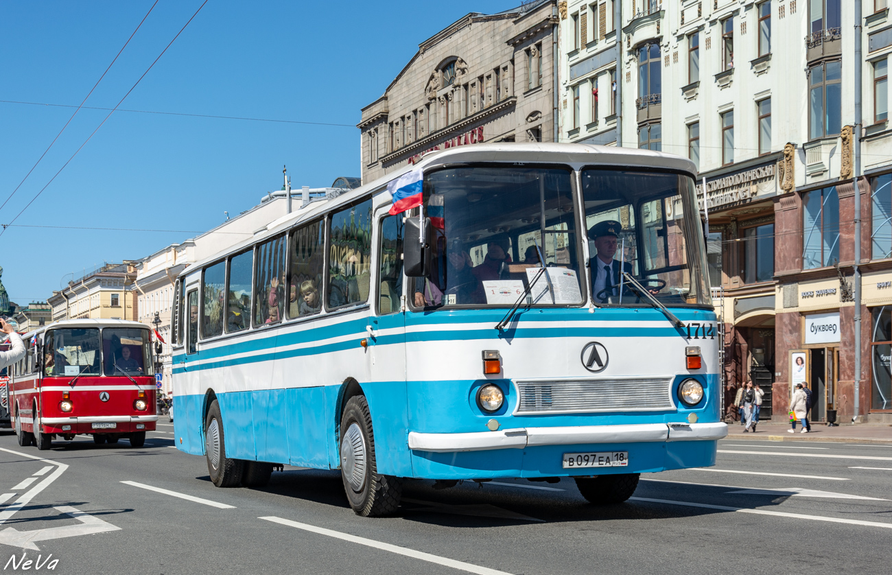 Санкт-Петербург, ЛАЗ-699Р № 1714; Санкт-Петербург — III Международный транспортный фестиваль "SPbTransportFest-2022"