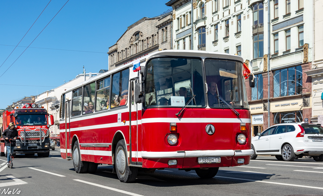 Санкт-Петербург, ЛАЗ-695Н № Р 989 ВМ 178; Санкт-Петербург — III Международный транспортный фестиваль "SPbTransportFest-2022"