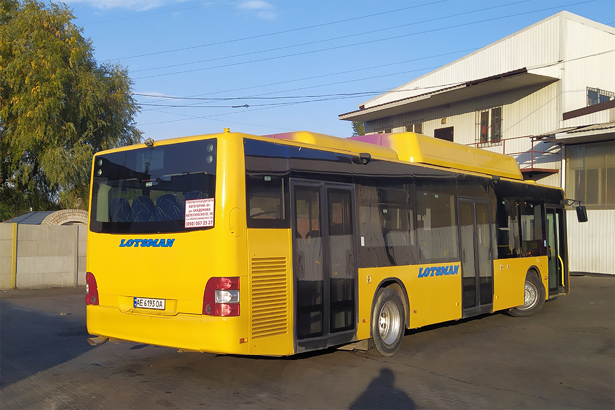 Днепропетровская область, MAN A21 Lion's City NL313 CNG № AE 6193 OA