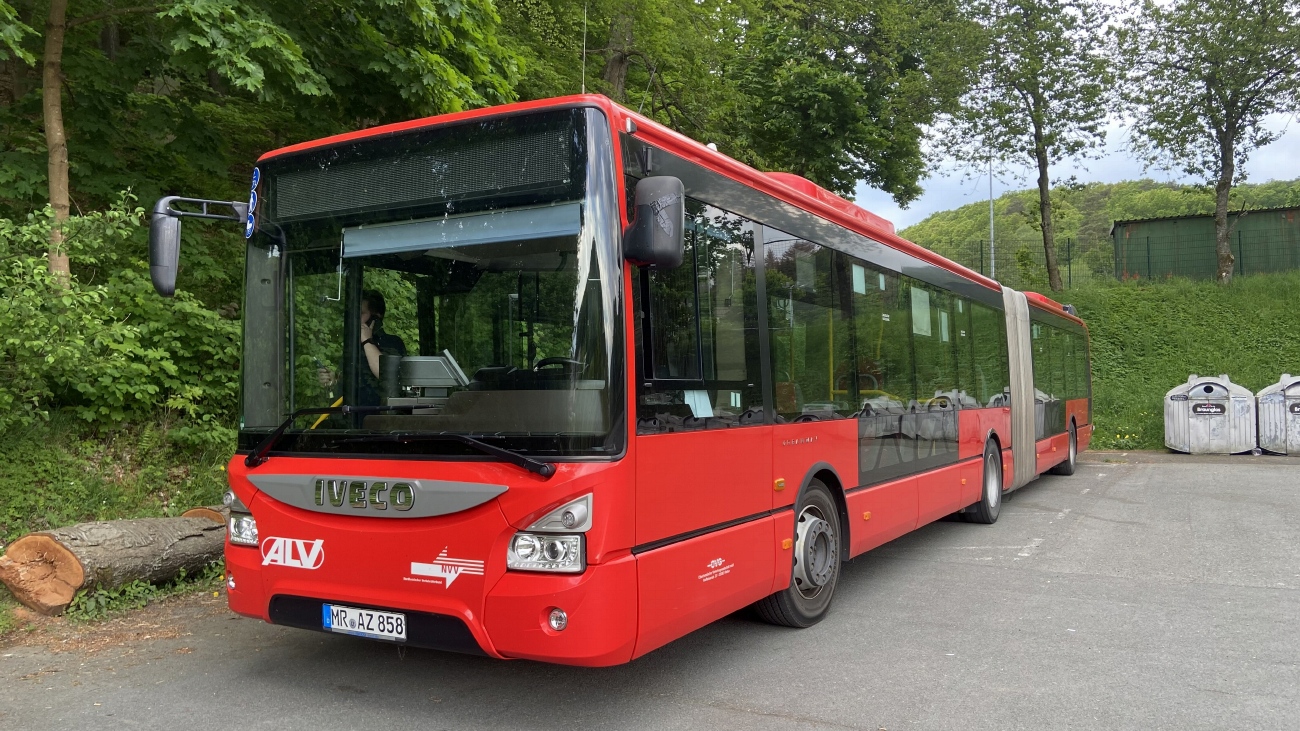 Гессен, IVECO Urbanway 18M № MR-AZ 858