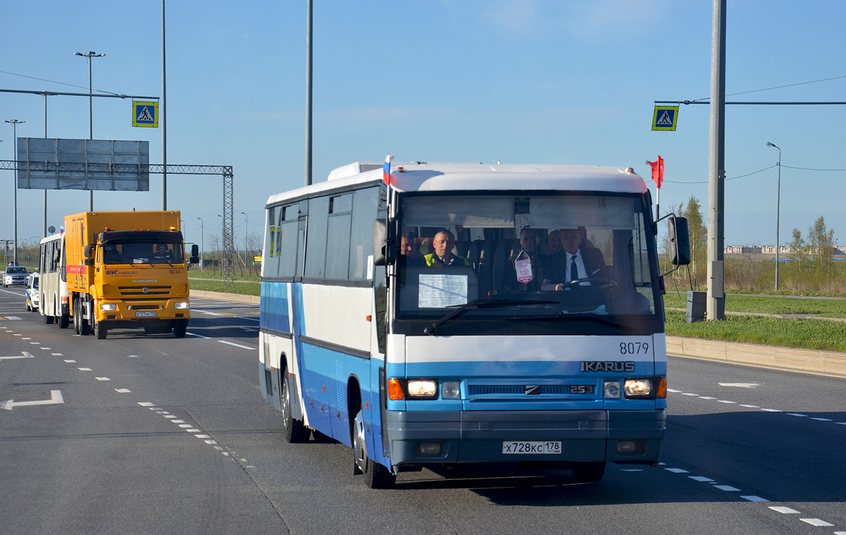 Санкт-Петербург, Ikarus 253.52 № 8079; Санкт-Петербург — III Международный транспортный фестиваль "SPbTransportFest-2022"