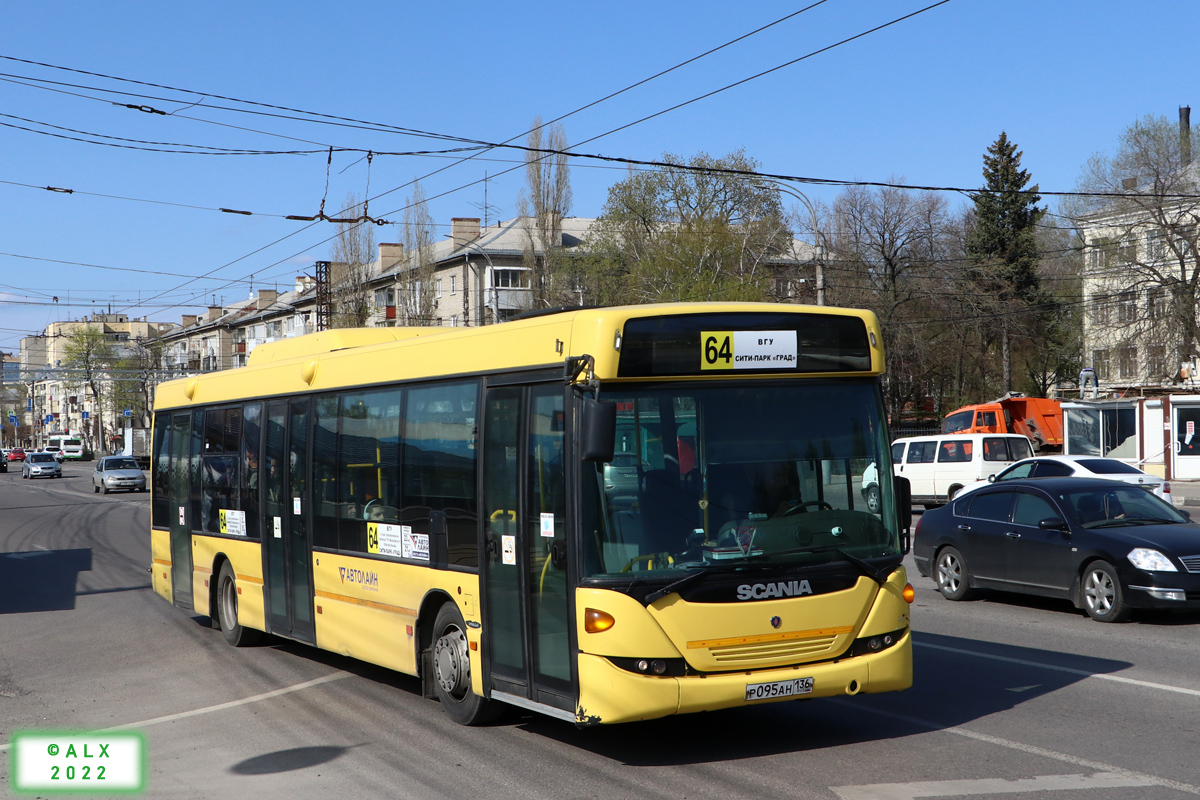 Воронежская область, Scania OmniLink II (Скания-Питер) № Р 095 АН 136