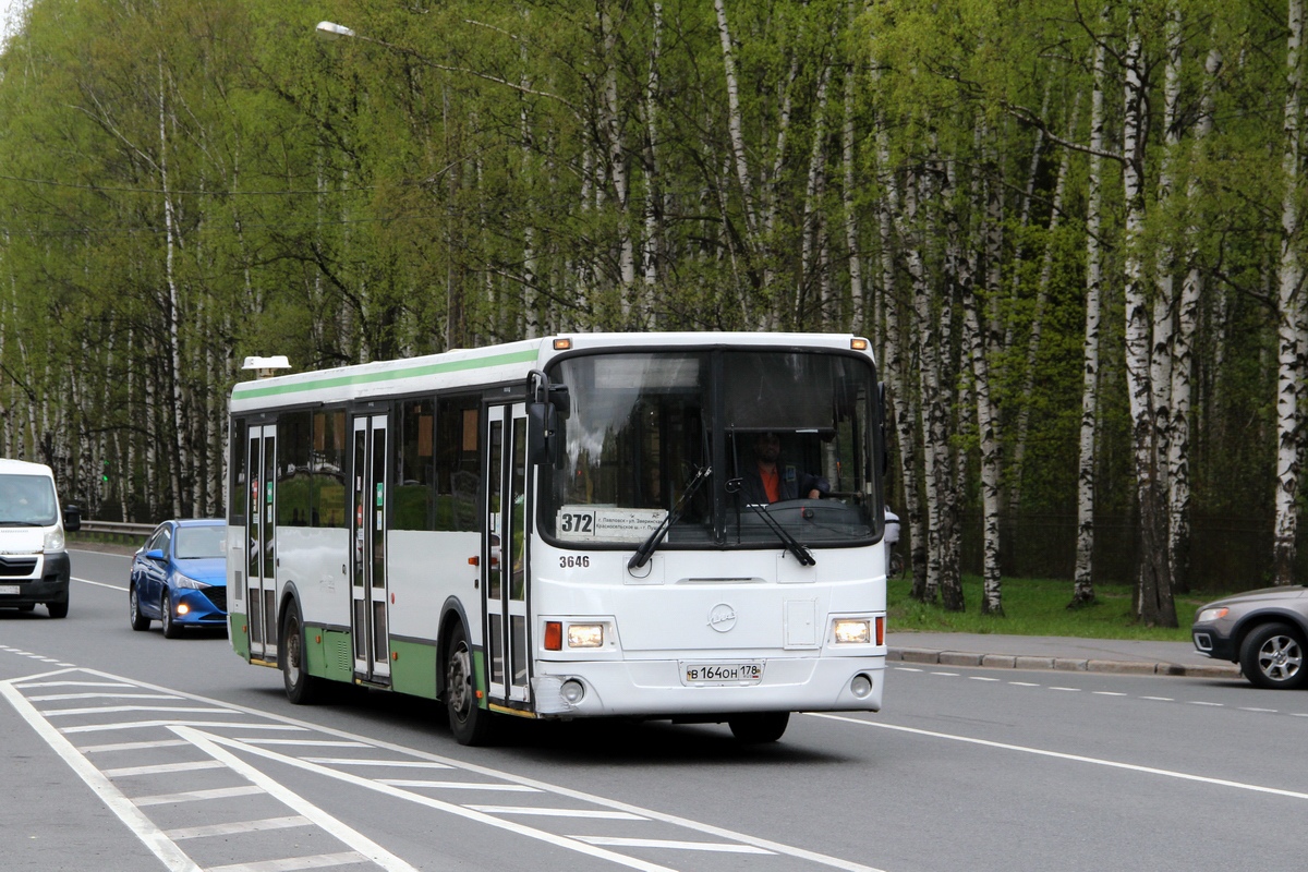 Санкт-Петербург, ЛиАЗ-5293.60 № 3646