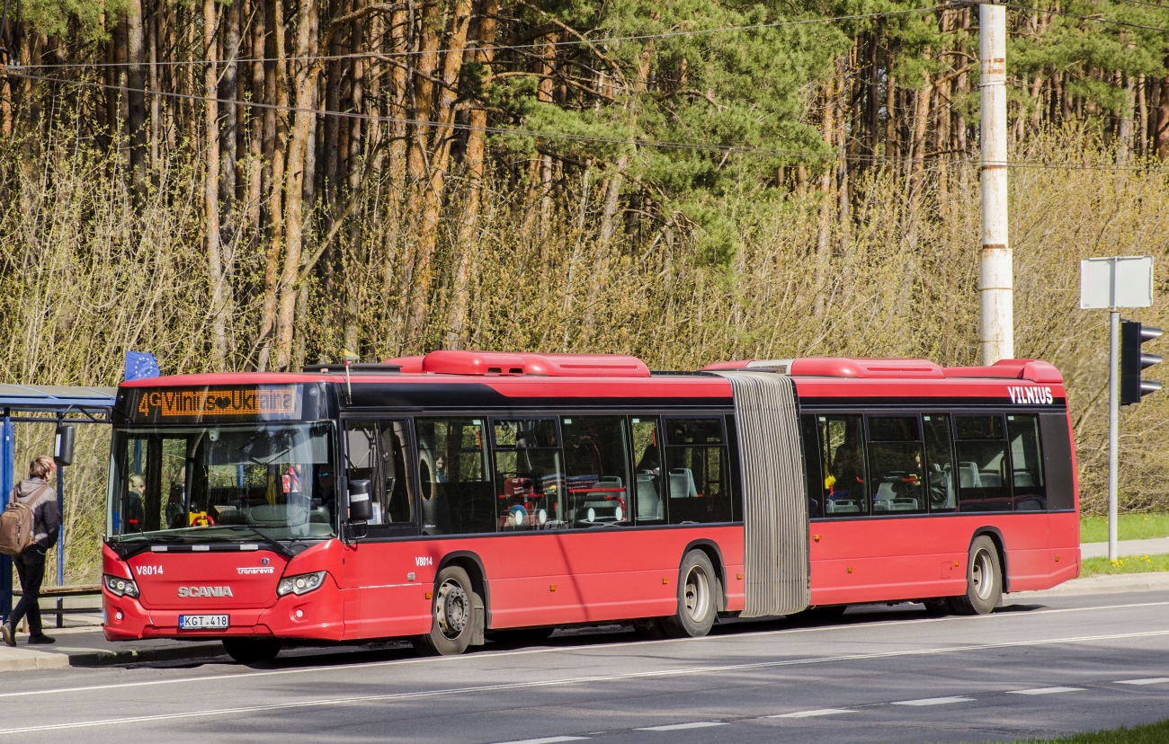 Литва, Scania Citywide LFA № V8014