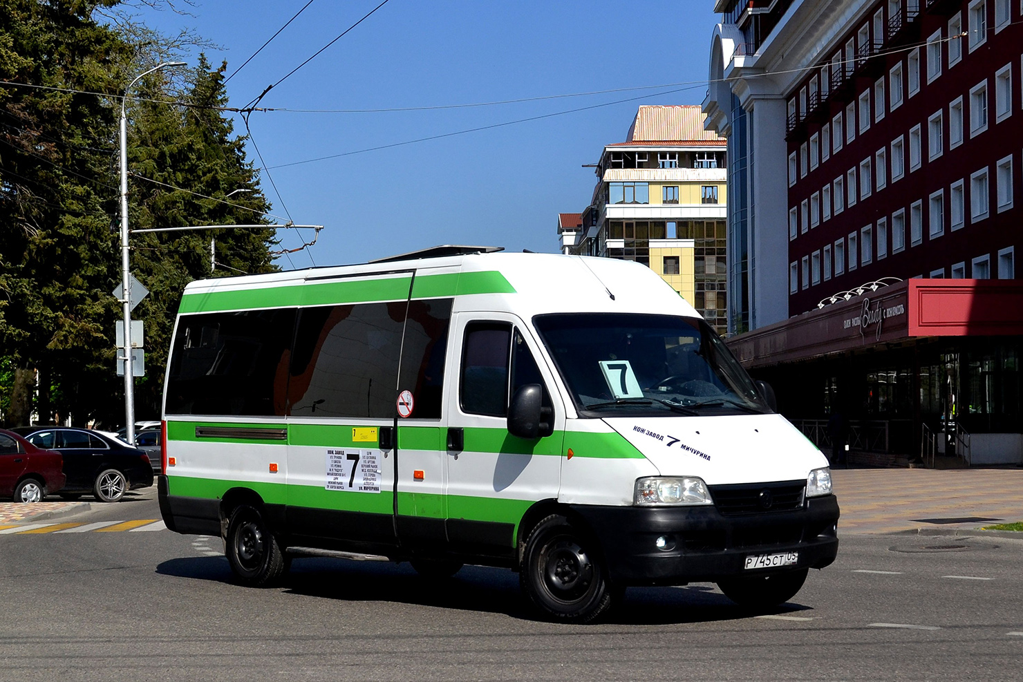 Ставропольский край, FIAT Ducato 244 CSMMC-RLL, -RTL № Р 745 СТ 05