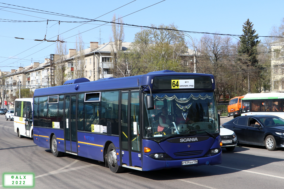 Воронежская область, Scania OmniLink I (Скания-Питер) № Р 939 АН 136