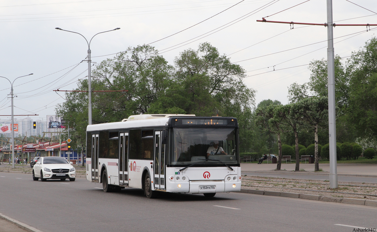 Krasnoyarsk region, LiAZ-5292.22 (2-2-2) # Х 153 РН 124