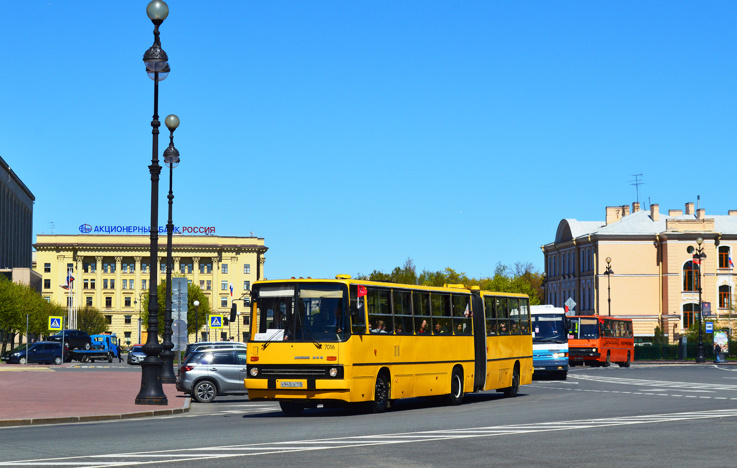 Санкт-Петербург, Ikarus 280.33O № 7016; Санкт-Петербург — III Международный транспортный фестиваль "SPbTransportFest-2022"