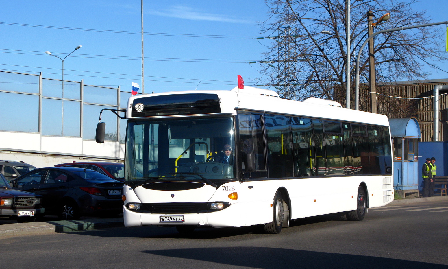 Санкт-Петербург, Scania OmniLink I (Скания-Питер) № 7026; Санкт-Петербург — III Международный транспортный фестиваль "SPbTransportFest-2022"