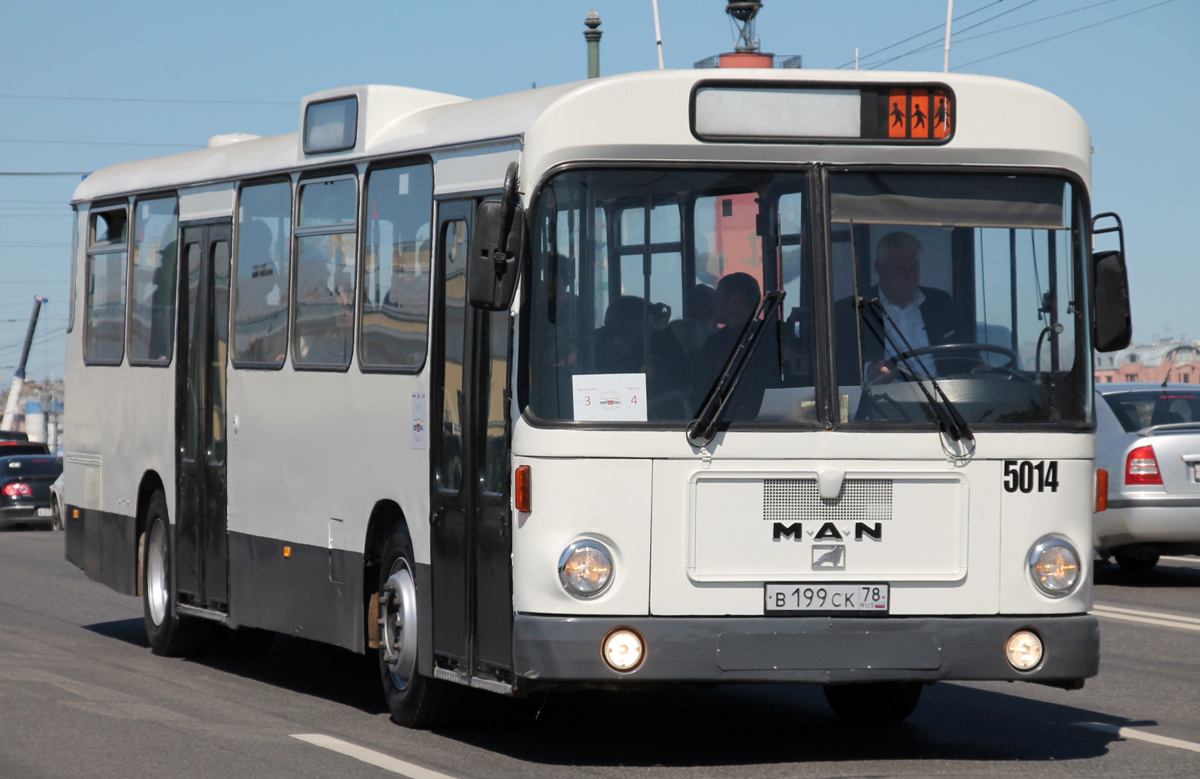 Санкт-Петербург, MAN 192 SL200 № 5014; Санкт-Петербург — III Международный транспортный фестиваль "SPbTransportFest-2022"