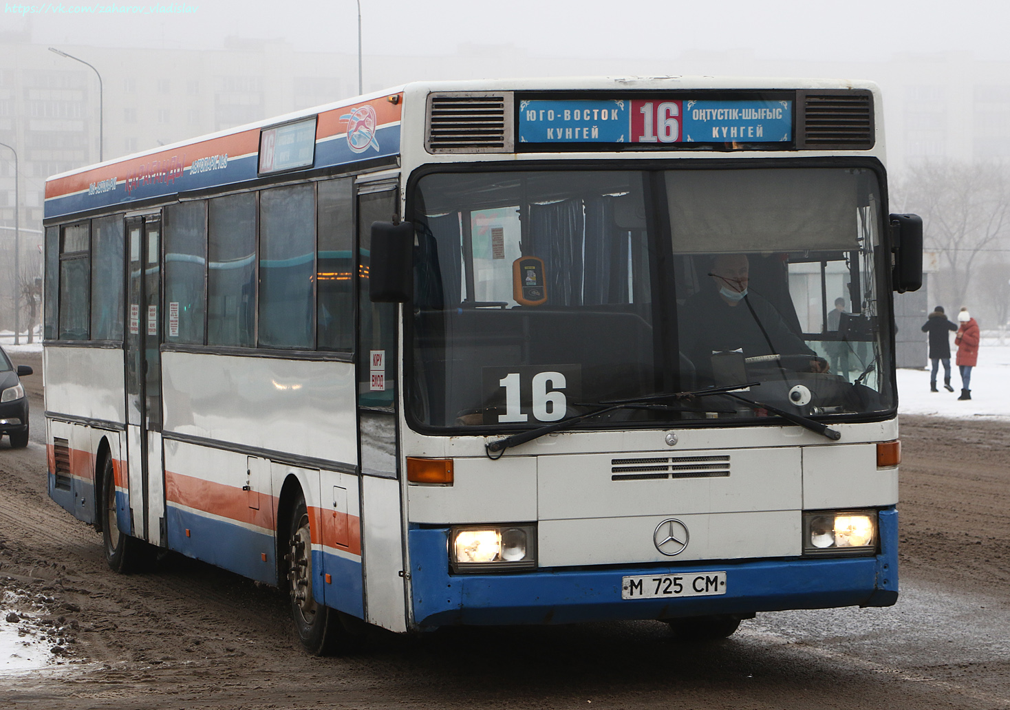 Karagandy province, Mercedes-Benz O407 Nr. M 725 CM