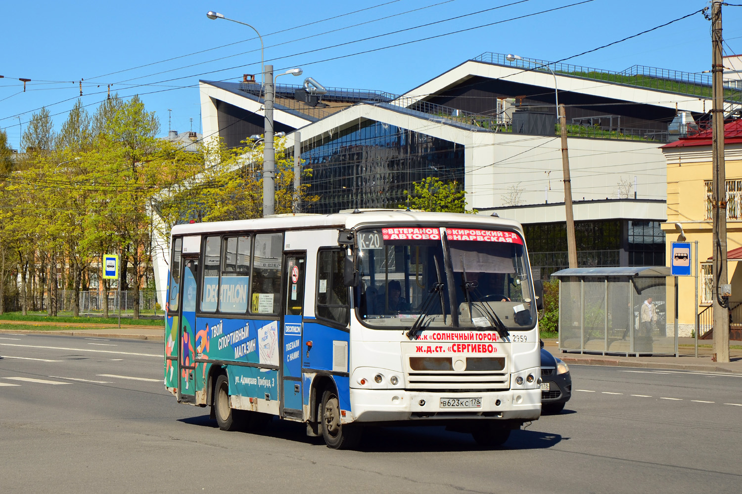 Санкт-Петербург, ПАЗ-320402-03 № n959