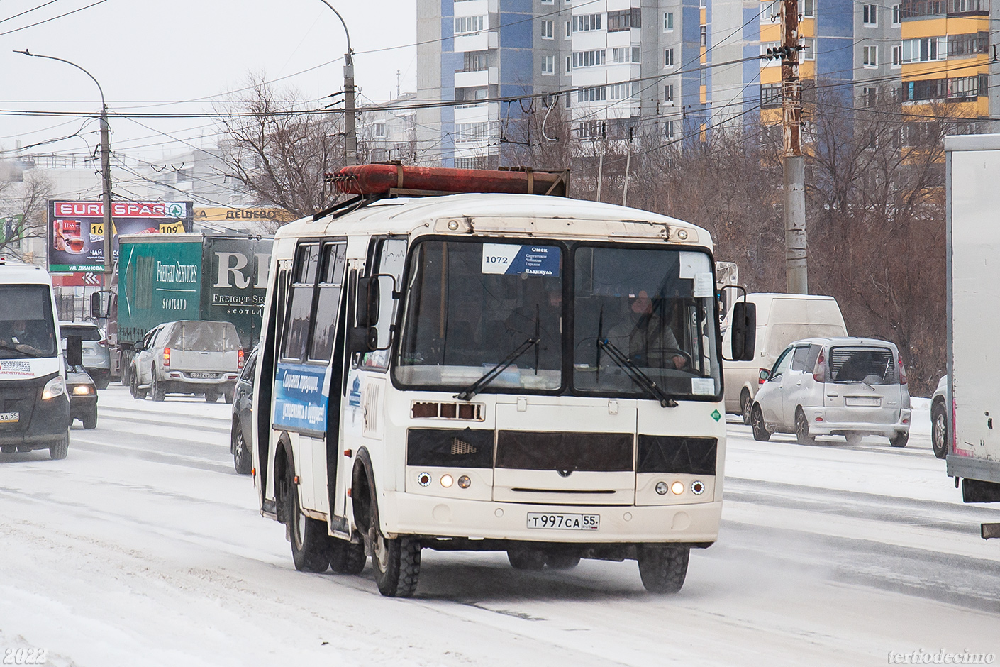 Омская область, ПАЗ-32054 № 247