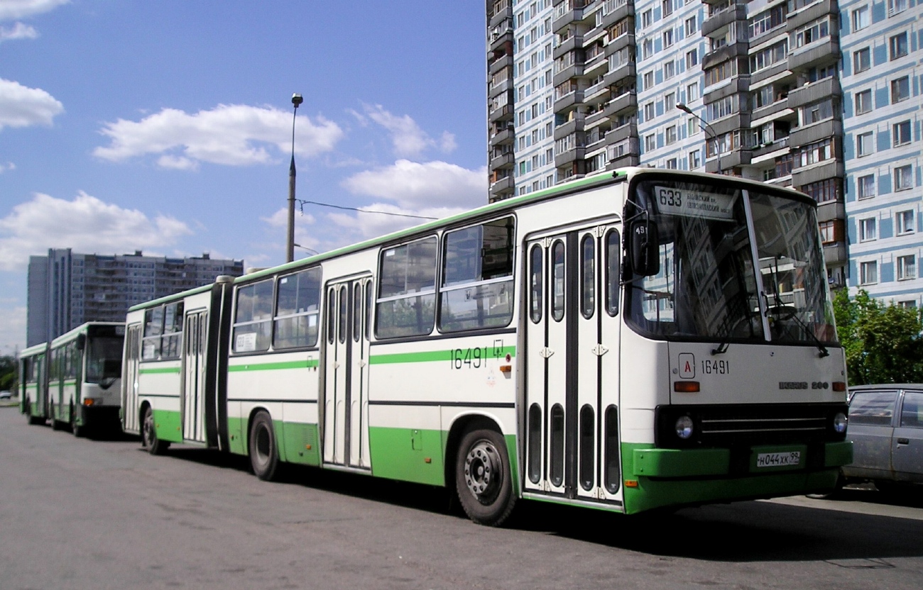 Москва, Ikarus 280.33M № 16491