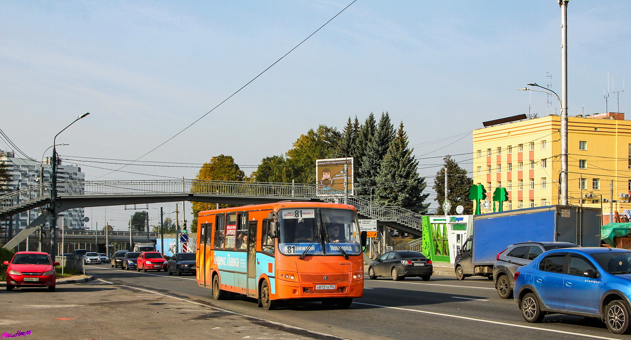 Нижегородская область, ПАЗ-320414-05 "Вектор" № Х 872 ТА 152