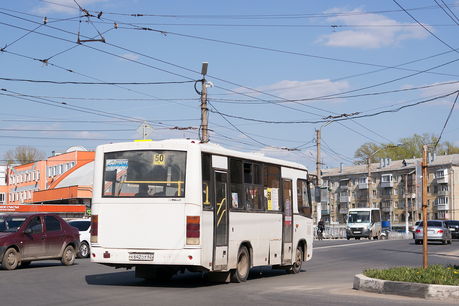 Рязанская область, ПАЗ-320402-03 № К 642 ОТ 62