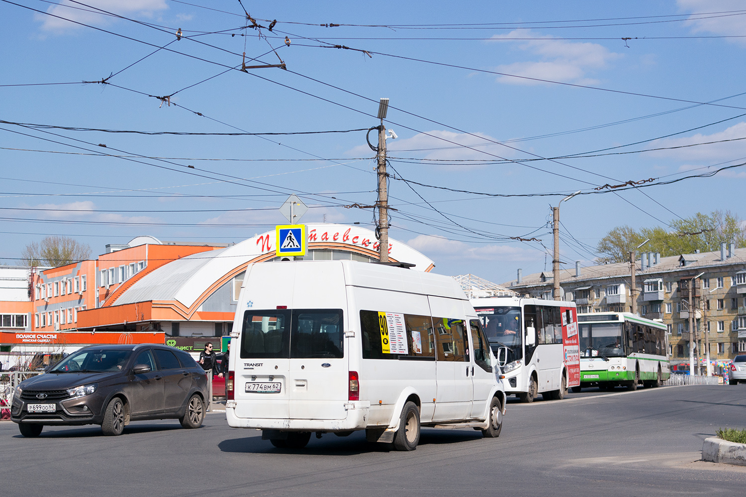 Рязанская область, Имя-М-3006 (Z9S) (Ford Transit) № К 774 ВМ 62; Рязанская область, ПАЗ-320435-04 "Vector Next" № М 684 ТР 62