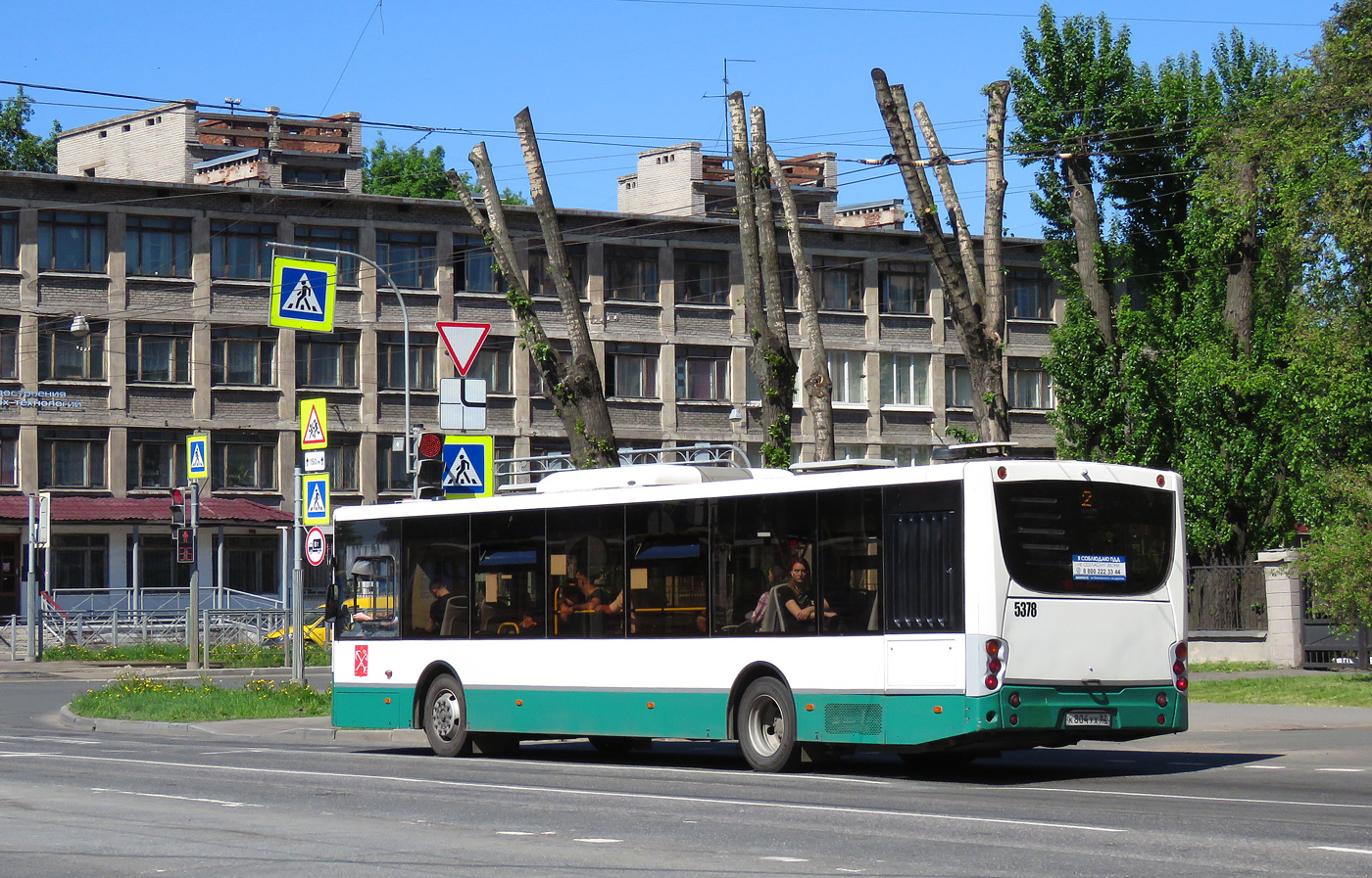 Санкт-Петербург, Volgabus-5270.00 № 5378