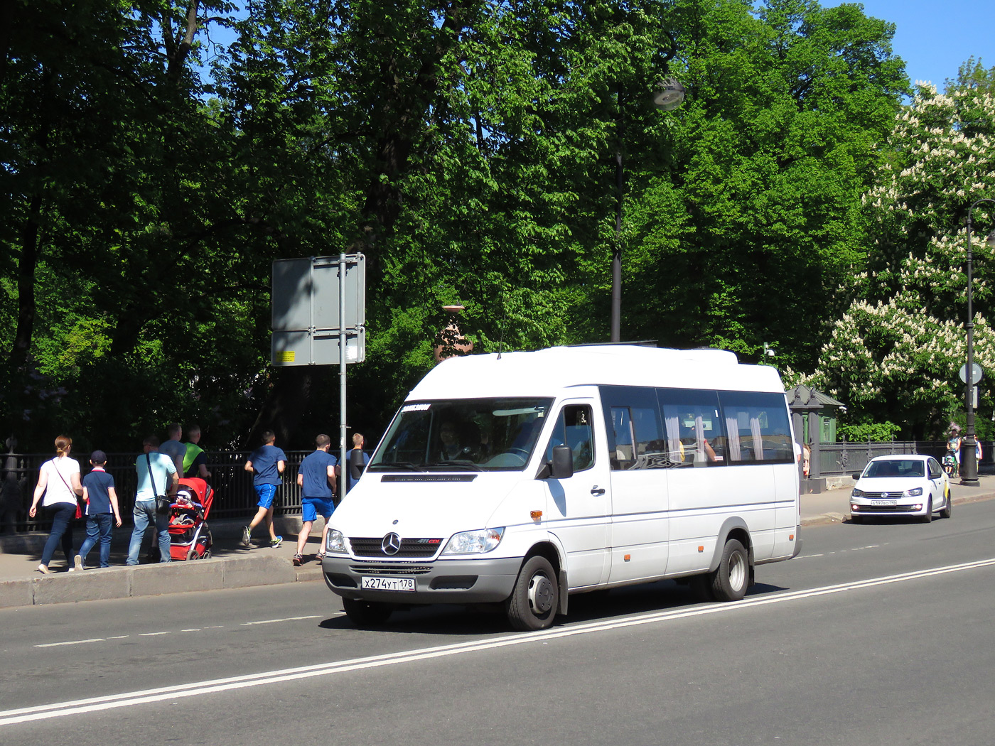 Санкт-Петербург, Луидор-223215 (MB Sprinter Classic) № Х 274 УТ 178