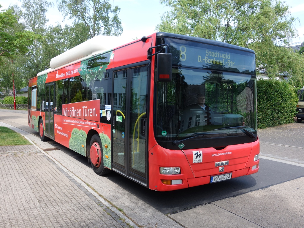 Гессен, MAN A21 Lion's City NL313 CNG № 73