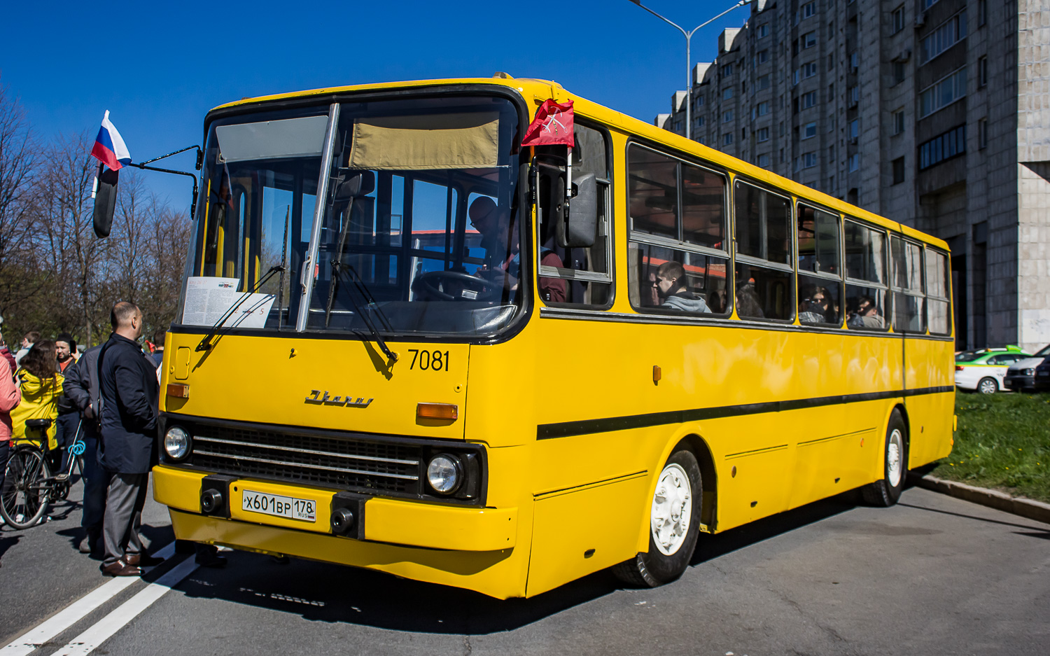 Санкт-Петербург, Ikarus 260.37 № 7081; Санкт-Петербург — III Международный транспортный фестиваль "SPbTransportFest-2022"