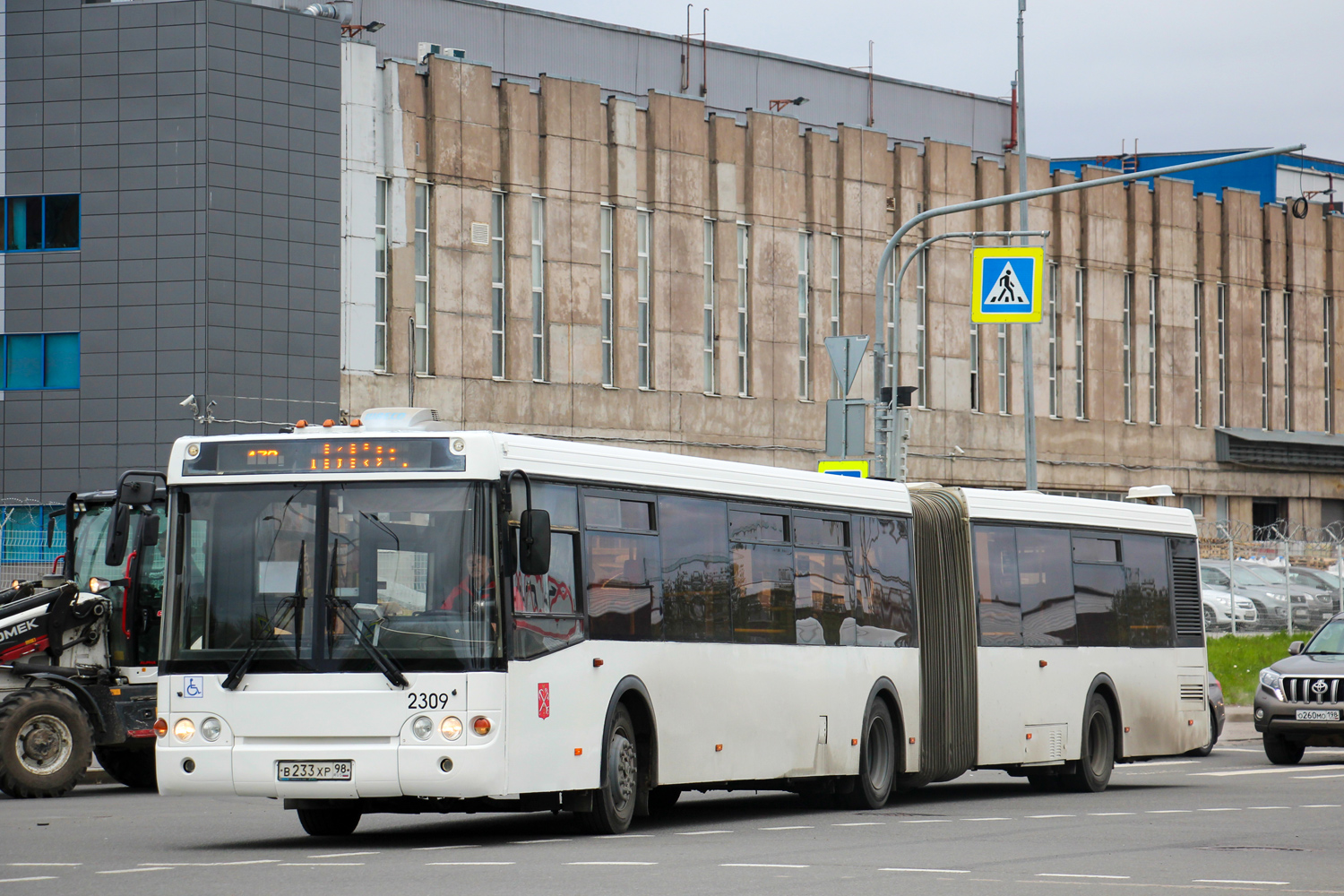 Sankt Peterburgas, LiAZ-6213.20 Nr. 2309