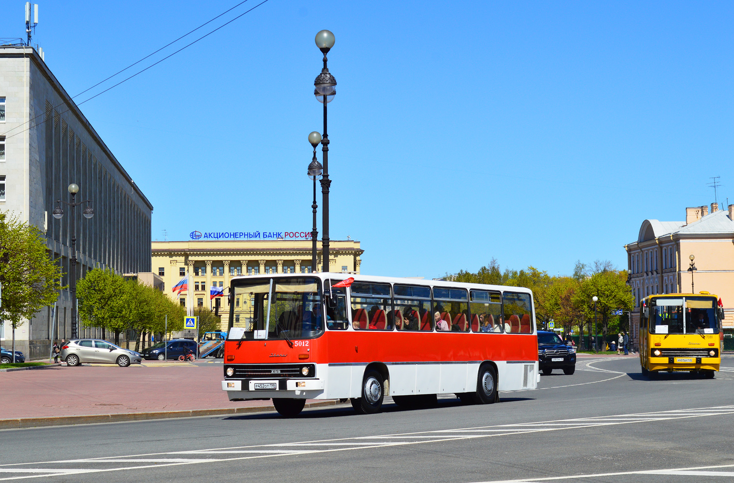 Szentpétervár, Ikarus 255.72 sz.: 5012; Szentpétervár — III International Transport Festival "SPbTransportFest-2022"