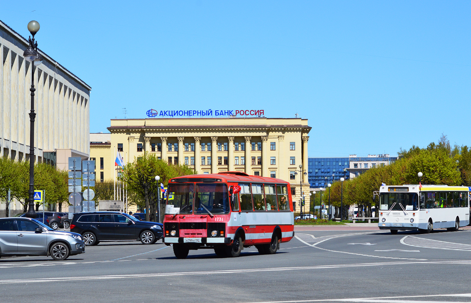 Sankt Petersburg, PAZ-3205 (00) Nr 1731; Sankt Petersburg — III International Transport Festival "SPbTransportFest-2022"