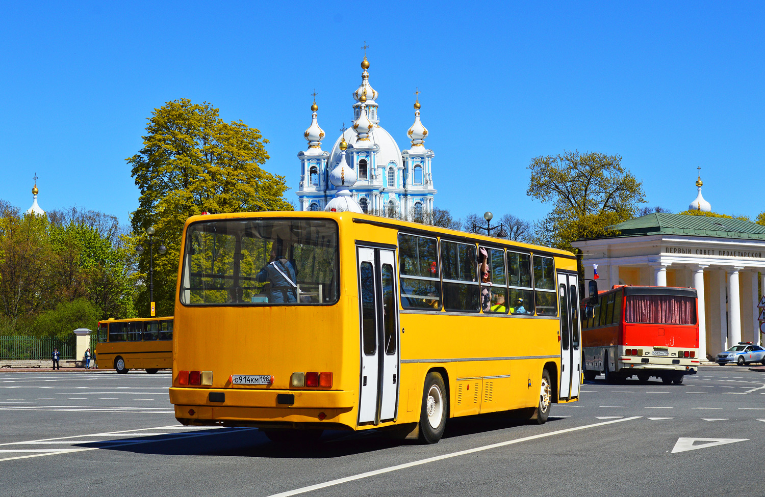 Sanktpēterburga, Ikarus 260.51F № О 914 КМ 198; Sanktpēterburga — III International Transport Festival "SPbTransportFest-2022"