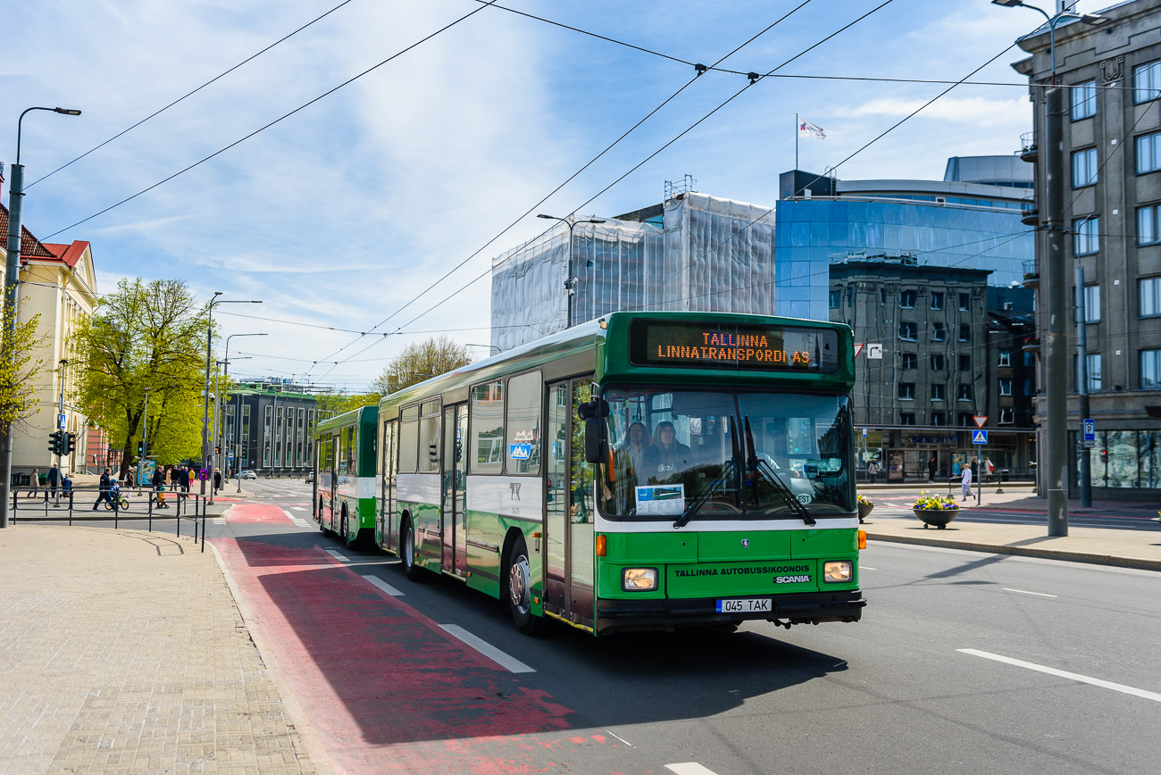 Εσθονία, Hess City (BaltScan) # 3045; Εσθονία — 100th anniversary of Tallinn bus traffic