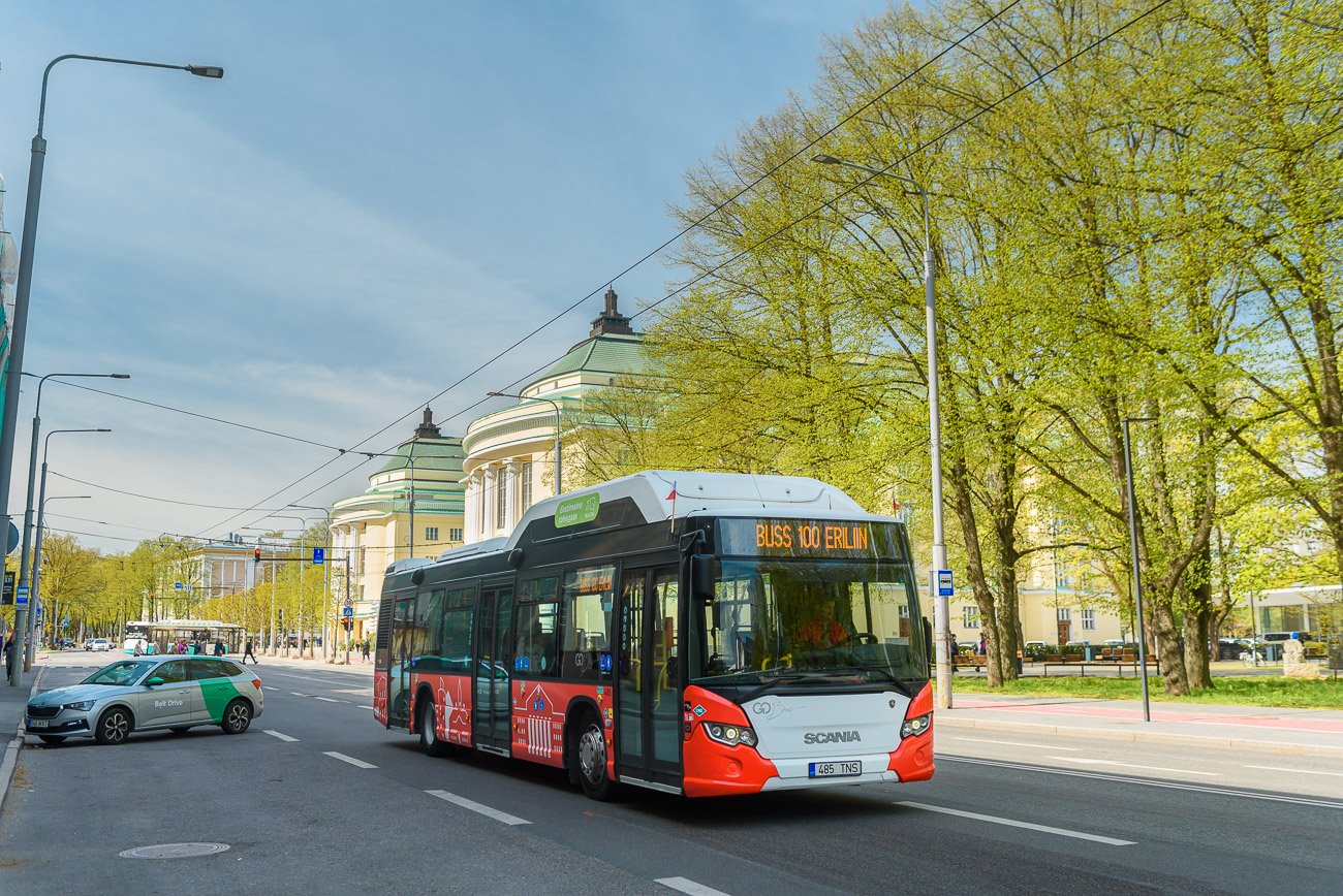 Эстония, Scania Citywide LF № 485; Эстония — 100. aastapäev Tallinna bussiliikluses
