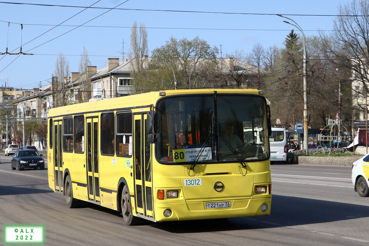 Voronezh region, LiAZ-5256.35 № 13012