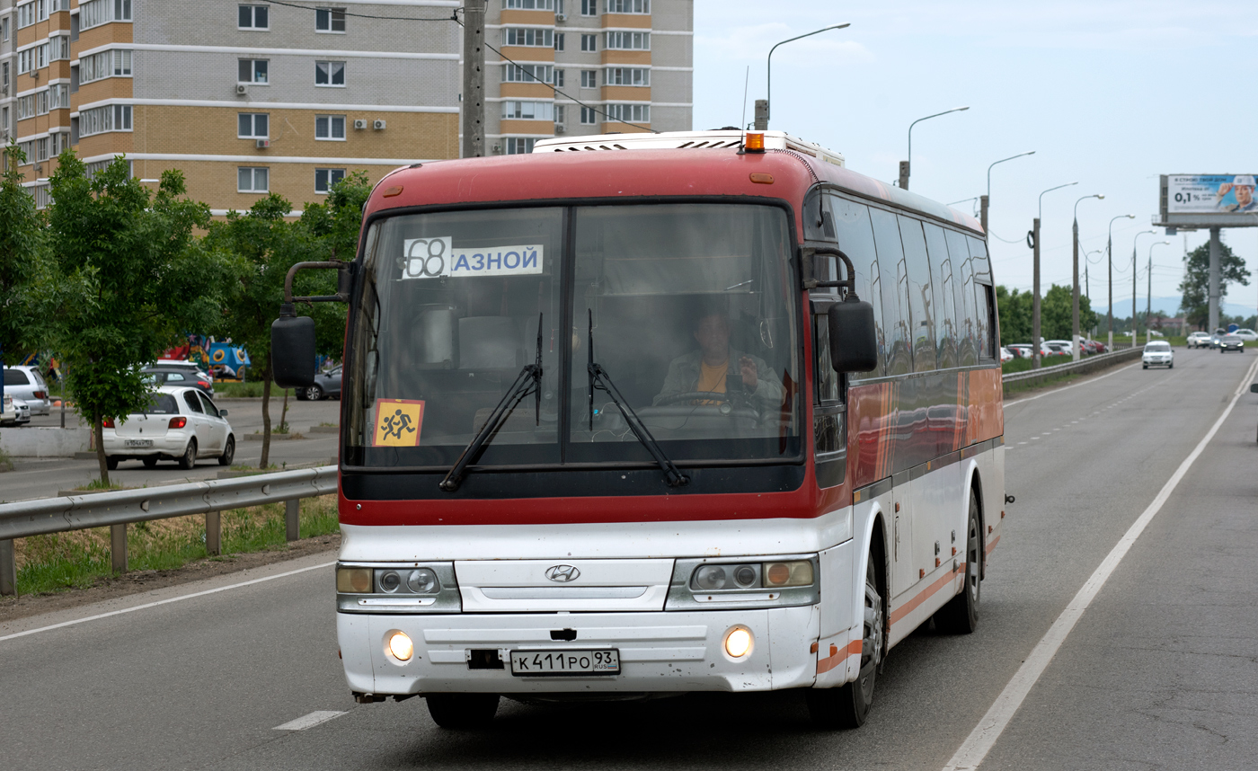 Краснодарский край, Hyundai AeroSpace LD № К 411 РО 93 Краснодарский край, Hyundai AeroSpace LD № К 411 РО 93